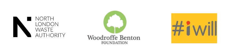 north london waste authority, woodroffe benton foundation and iwill